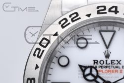 Explorer II 42mm 226570 904L SS C+F 1:1 Best Edition White Dial on Bracelet Super Clone VR3285 - Image 12