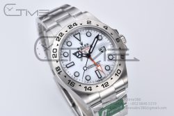 Explorer II 42mm 226570 904L SS C+F 1:1 Best Edition White Dial on Bracelet Super Clone VR3285 - Image 14