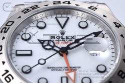 Explorer II 42mm 226570 904L SS C+F 1:1 Best Edition White Dial on Bracelet Super Clone VR3285 - Image 15