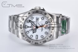 Explorer II 42mm 226570 904L SS C+F 1:1 Best Edition White Dial on Bracelet Super Clone VR3285 - Image 18