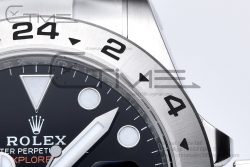 Explorer II 42mm 226570 904L SS C+F 1:1 Best Edition Black Dial on Bracelet Super Clone VR3285 - Image 13
