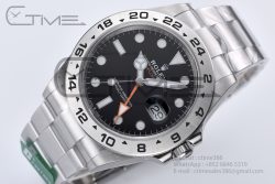Explorer II 42mm 226570 904L SS C+F 1:1 Best Edition Black Dial on Bracelet Super Clone VR3285 - Image 7