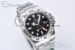 Explorer II 42mm 226570 904L SS C+F 1:1 Best Edition Black Dial on Bracelet Super Clone VR3285 - Image 5