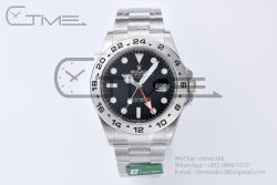 Explorer II 42mm 226570 904L SS C+F 1:1 Best Edition Black Dial on Bracelet Super Clone VR3285 - Image 3