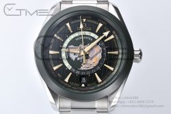 Aqua Terra Worldtimer VSF 1:1 Best Edition Green Dial on SS Bracelet A8938 Super Clone - Image 4