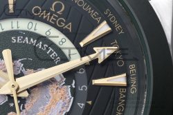 Aqua Terra Worldtimer VSF 1:1 Best Edition Green Dial on SS Bracelet A8938 Super Clone - Image 11