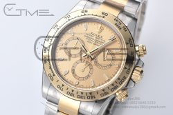 Daytona 116503 SS/YG Clean Factory 1:1 Best Edition Gold Stick Dial on SS/YG Oyster Bracelet A4130 - Image 2