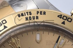 Daytona 116503 SS/YG Clean Factory 1:1 Best Edition Gold Stick Dial on SS/YG Oyster Bracelet A4130 - Image 16