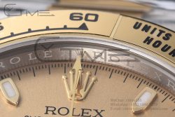 Daytona 116503 SS/YG Clean Factory 1:1 Best Edition Gold Stick Dial on SS/YG Oyster Bracelet A4130 - Image 8