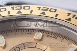 Daytona 116503 SS/YG Clean Factory 1:1 Best Edition Gold Stick Dial on SS/YG Oyster Bracelet A4130 - Image 15