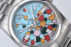 Oyster Perpetual 41mm 124300 Clean 1:1 Best Edition 904L Steel Balloon Dial on SS Bracelet VR3230 - Image 6