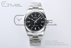 Oyster Perpetual 36mm 126000 Clean 1:1 Best Edition 904L Steel Black Dial on SS Bracelet VR3230 - Image 3