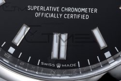 Oyster Perpetual 36mm 126000 Clean 1:1 Best Edition 904L Steel Black Dial on SS Bracelet VR3230 - Image 7