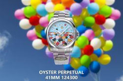 Oyster Perpetual 41mm 124300 Clean 1:1 Best Edition 904L Steel Balloon Dial on SS Bracelet VR3230