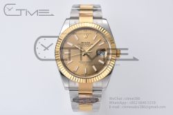 DateJust 41 126333 Clean Best Edition YG Gold Dial Stick Markers on Oyster Bracelet VR3235 - Image 3