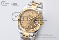 DateJust 41 126333 Clean Best Edition YG Gold Dial Stick Markers on Oyster Bracelet VR3235 - Image 2