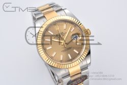 DateJust 41 126333 Clean Best Edition YG Gold Dial Stick Markers on Oyster Bracelet VR3235 - Image 4