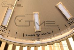 DateJust 41 126333 Clean Best Edition YG Gold Dial Stick Markers on Oyster Bracelet VR3235 - Image 10