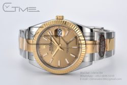 DateJust 41 126333 Clean Best Edition YG Gold Dial Stick Markers on Oyster Bracelet VR3235 - Image 12