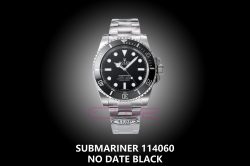 Submariner 114060 No Date Black Ceramic Clean Factory 904L 1:1 Best Edition on SS Bracelet DD3130