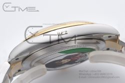 DateJust 41 126333 Clean Best Edition Grey Dial Green Roman Markers on YG/SS Oyster Bracelet VR3235 - Image 10