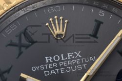 DateJust 41 126333 Clean Best Edition Grey Dial Green Roman Markers on YG/SS Oyster Bracelet VR3235 - Image 11