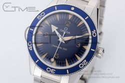 Seamaster 300m 41mm No Date SS Bracelet Navy Blue Dial VSF1:1 Best Edition A8912 - Image 2