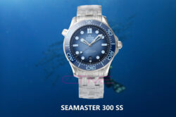 Seamaster 300 SS VSF 1:1 Best Edition Gradient Blue Dial on SS Bracelet A8808