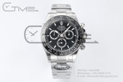 Daytona 126500 BTF 1:1 Best Edition 904L SS Case and Bracelet Black Dial DD4131 - Image 4