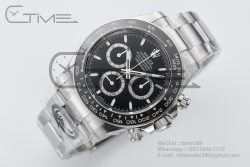 Daytona 126500 BTF 1:1 Best Edition 904L SS Case and Bracelet Black Dial DD4131 - Image 3