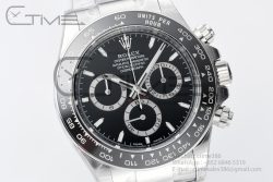 Daytona 126500 BTF 1:1 Best Edition 904L SS Case and Bracelet Black Dial DD4131 - Image 5