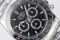 Daytona 126500 BTF 1:1 Best Edition 904L SS Case and Bracelet Black Dial DD4131 - Image 6