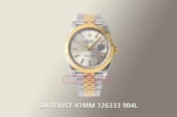 DateJust 41mm 126333 904L SS VSF 1:1 Best Edition Silver Dial on SS/YG Jubilee Bracelet VS3235