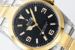 Explorer 124273 36mm 904L Steel VSF 1:1 Best Edition Black Dial on SS/YG Bracelet VS3230 - Image 7