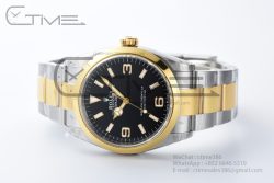 Explorer 124273 36mm 904L Steel VSF 1:1 Best Edition Black Dial on SS/YG Bracelet VS3230 - Image 6