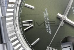 DayDate 40 SS 228236 GMF 1:1 Best Edition Green Roman Dial on President Bracelet A2836 (Gain Weight) - Image 7
