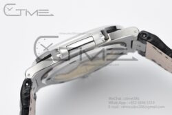 Nautilus 5711 40mm 3KF 1:1 Best Edition Grey Dial on Black Leather Strap A324 Super Clone - Image 12
