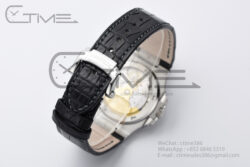Nautilus 5711 40mm 3KF 1:1 Best Edition Grey Dial on Black Leather Strap A324 Super Clone - Image 6