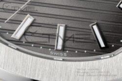 Nautilus 5711 40mm 3KF 1:1 Best Edition Grey Dial on Black Leather Strap A324 Super Clone - Image 10