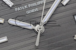 Nautilus 5711 40mm 3KF 1:1 Best Edition Grey Dial on Black Leather Strap A324 Super Clone - Image 8