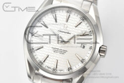 Aqua Terra 150M SS VSF 1:1 Best Edition White Wave Textured Dial on SS Bracelet A8500 Super Clone - Image 2