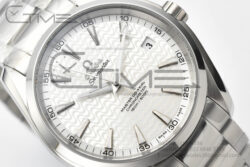 Aqua Terra 150M SS VSF 1:1 Best Edition White Wave Textured Dial on SS Bracelet A8500 Super Clone - Image 3