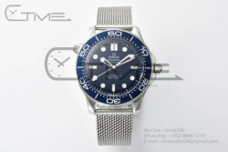 Seamaster 300m James Bond 60th 42mm SS/SS Blue Dial VSF 1:1 Best Edition A8806 - Image 5