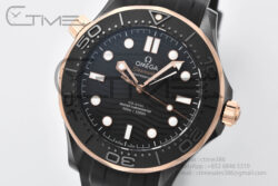 Seamaster 300m 43.5mm RG Ceramic/RU Black Dial VSF 1:1 Best Edition A8806 - Image 2