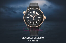 Seamaster 300m 43.5mm RG Ceramic/RU Black Dial VSF 1:1 Best Edition A8806
