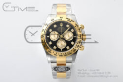 Daytona 126503 Clean Factory 1:1 Best Edition 904L Black Diamond Dial on SS/YG Bracelet SH4131 - Image 4