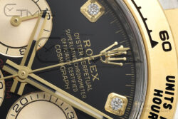 Daytona 126503 Clean Factory 1:1 Best Edition 904L Black Diamond Dial on SS/YG Bracelet SH4131 - Image 6