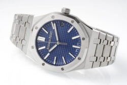 Royal Oak 41mm 15510 SS/SS APSF 1:1 Best Edition Blue Dial SA4302 Super Clone - Image 3