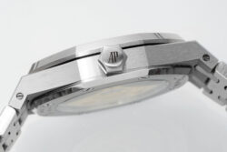 Royal Oak 37mm 15451 SS APSF 1:1 Best Edition Blue Textured Dial on SS Bracelet SA3120 Super Clone - Image 9