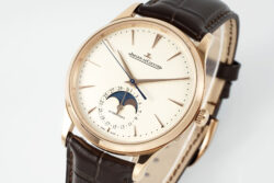 Master Ultra Thin Moonphase RG/LE White/Stk Dial APS A925 Super Clone - Image 2